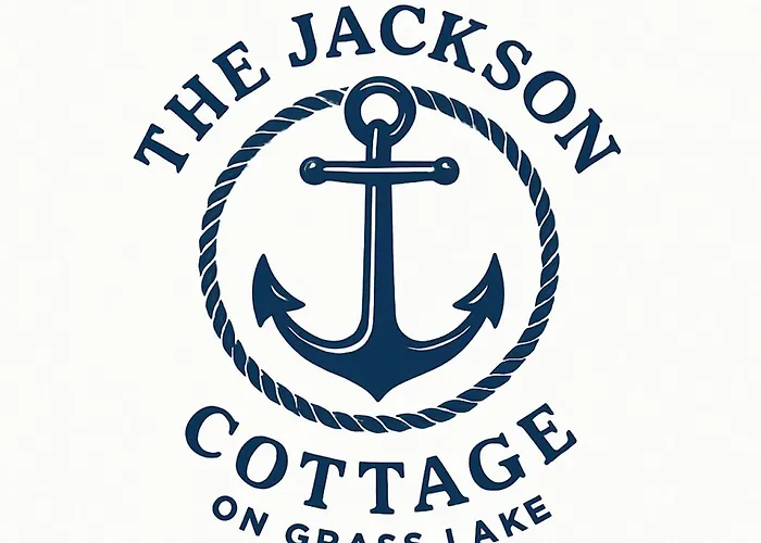 The Jackson On Grass Waterfront 2 1 Nautical With Hot Tub Firepit & Year-round Fun
