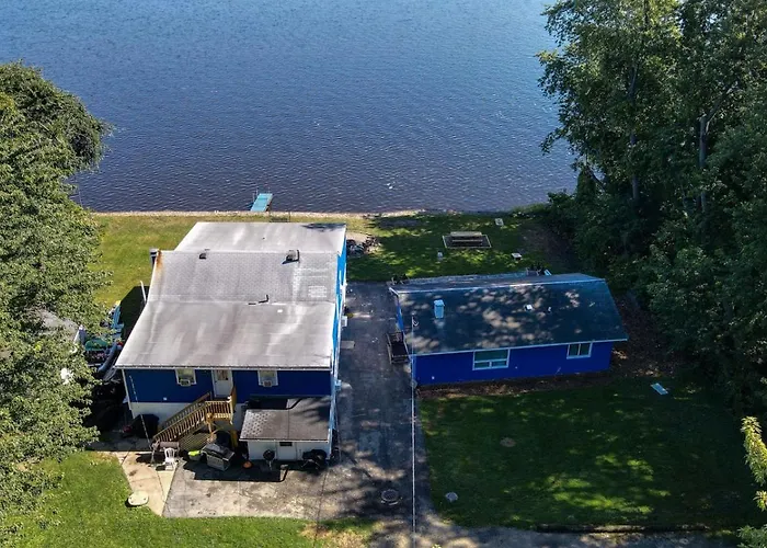The Jackson On Grass Waterfront 2 1 Nautical With Hot Tub Firepit & Year-round Fun Spring Grove